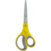 imageLIVINGO 2 Pack 8quot Titanium NonStick Scissors Professional Stainless Steel Comfort Grip AllPurpose Straight Office Craft Scissors for DIYBlueBlack2 Pack 8 YellowGrey
