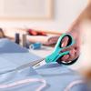 imageLIVINGO 85quot Scissors All Purpose 3 Pack Ultra Sharp Blade Shears Professional Ergonomic Comfort Grip Scissors for Office School Home Supplies Fabric Sewing DIY Cutting General UseBlue