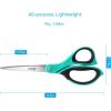 imageLIVINGO 85quot Scissors All Purpose 3 Pack Ultra Sharp Blade Shears Professional Ergonomic Comfort Grip Scissors for Office School Home Supplies Fabric Sewing DIY Cutting General UseBlue