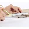 imageLIVINGO 8quot Professional Heavy Duty Tailor Fabric Scissors Dressmaker Sewing Classic Stainless Steel Ultra Sharp Forged Shears BentBgold
