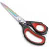 imageLIVINGO 95 Premium Fabric Scissors Heavy Duty AllPurpose Titanium Coating Forged Stainless Steel Sharp Sewing Tailor Dressmaking Shears Comfort Grip Crafting Leather Cutting Navy BlueYellowBlackRed