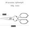 imageLIVINGO Heavy Duty Kitchen Scissors  Multifunction Dishwasher Safe Stainless Steel Forged Come Apart Utility Shears All Purpose for Cutting Food Meat Poultry Vegetable NutcrackerA  Kitchen Shears