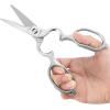 imageLIVINGO Heavy Duty Kitchen Scissors  Multifunction Dishwasher Safe Stainless Steel Forged Come Apart Utility Shears All Purpose for Cutting Food Meat Poultry Vegetable NutcrackerA  Kitchen Shears