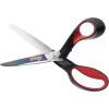 imageLIVINGO Industrial Scissors Heavy Duty 9quot Professional Multipurpose Shears Sharp Stainless Steel  Forged Titanium Coated Scissors for Fabric Sewing Carpet Craft Workshop Outdoor Home OfficeRed