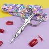 imageLIVINGO Premium Manicure Nail Scissors Multipurpose Stainless Steel Cuticle Beauty Grooming Kit for Eyebrow Eyelash Dry Skin Curved Blade 35 inchManicure Scissors81