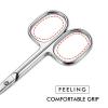 imageLIVINGO Premium Manicure Nail Scissors Multipurpose Stainless Steel Cuticle Beauty Grooming Kit for Eyebrow Eyelash Dry Skin Curved Blade 35 inchManicure Scissors81