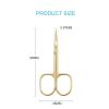 imageLIVINGO Premium Manicure Nail Scissors Multipurpose Stainless Steel Cuticle Beauty Grooming Kit for Eyebrow Eyelash Dry Skin Curved Blade 35 inchManicure Scissors81G