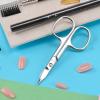 imageLIVINGO Premium Manicure Nail Scissors Multipurpose Stainless Steel Cuticle Beauty Grooming Kit for Eyebrow Eyelash Dry Skin Curved Blade 35 inchPedicure Scissors84