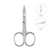 imageLIVINGO Premium Manicure Nail Scissors Multipurpose Stainless Steel Cuticle Beauty Grooming Kit for Eyebrow Eyelash Dry Skin Curved Blade 35 inchPedicure Scissors84