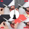 imageLIVINGO Scissors Bulk 24 Pack 8 Sharp Scissors Set All Purpose for Office Middle High School Student Teacher Arts Crafts Supplies Cutting Wrapping Paper Sewing Fabric Shears for Household3 PCSTG3