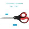 imageLIVINGO Scissors Bulk 24 Pack 8 Sharp Scissors Set All Purpose for Office Middle High School Student Teacher Arts Crafts Supplies Cutting Wrapping Paper Sewing Fabric Shears for Household3 PCSTG3