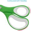 imageLIVINGO Scissors Bulk 24 Pack 8 Sharp Scissors Set All Purpose for Office Middle High School Student Teacher Arts Crafts Supplies Cutting Wrapping Paper Sewing Fabric Shears for Household36 PCS
