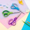 imageLIVINGO Student Scissors for School 7 Inch 3 Pack Sharp Pointed Tip Teacher Scissors for Kids Middle High School College Classroom Craft Comfortable Grip Right Left Handed Blue Green YellowPurple  Blue  Green