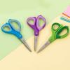 imageLIVINGO Student Scissors for School 7 Inch 3 Pack Sharp Pointed Tip Teacher Scissors for Kids Middle High School College Classroom Craft Comfortable Grip Right Left Handed Blue Green YellowPurple  Blue  Green