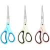 imageLIVINGO 3 Pack 8quot Sharp Scissors All Purpose  Titanium Coated Stainless Steel Blades for Office School ampamp Home Crafting Cutting Fabric Paper  Sky Blue ampamp Dusty Pink ampamp BeigeSky Blue  Dusty Pink  Beige