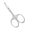 imageLIVINGO 375quot Small Safety Facial Nose Hair Scissors Curved Blade with Rounded Tip Stainless Steel for Manicure Cuticle Eyebrow Dry Skin GoldS  Nose Curved Scissors