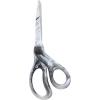 imageLIVINGO Scissors All Purpose  8quot Sharp Heavy Duty Shears for Office Crafting DIY Cutting Paper Fabric Stainless Steel Comfort Grip Gradient BlueMarble Grey