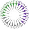 imageLIVINGO Scissors Bulk 24 Pack 8 Sharp Scissors Set All Purpose for Office Middle High School Student Teacher Arts Crafts Supplies Cutting Wrapping Paper Sewing Fabric Shears for Household24 PCS