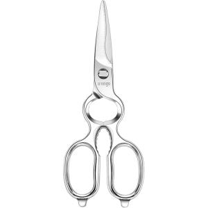 imageLIVINGO Heavy Duty Kitchen Scissors  Multifunction Dishwasher Safe Stainless Steel Forged Come Apart Utility Shears All Purpose for Cutting Food Meat Poultry Vegetable NutcrackerA  Kitchen Shears