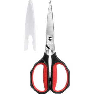 imageLIVINGO Heavy Duty Kitchen Scissors  Titanium Coated Sharp Poultry Shears Multipurpose for Cutting Chicken Bones Meat Vegetable Food 95 Inches Comfortable Grip with Safe LockB  Kitchen Scissors