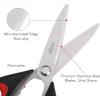 imageLIVINGO Kitchen Scissors Heavy Duty 85 inch Dishwasher Safe Ultra Sharp Premium Heavy Duty Kitchen Shears Multi Purpose Cooking Scissors Stainless Steel
